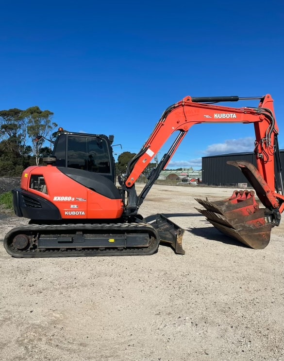 2021 Kubota KX080-3S Excavator For Sale